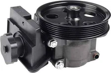 Power Steering Pump with Pulley & Reservoir Compatible with Ford Focus 2006 2007