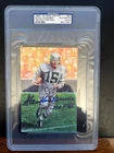 STEVE VAN BUREN GOAL LINE ART 4X6 AUTOGRAPH!! PSA CERTIFIED!! HOF INSCRIPTION!!