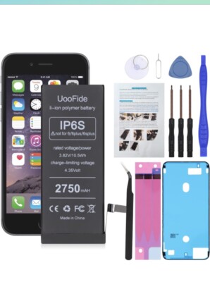 iPhone 6S 2200mAh High Capacity Replacement Battery Lithium with Tool Kit A1633