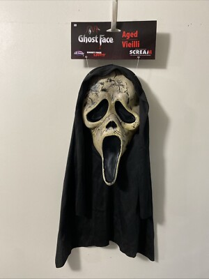 Scream Aged 6 Mask 2024 PP Officially Licensed Ghostface  Fun World Scream Mask