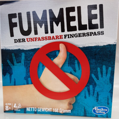 Hasbro Fummelei Der unfaßbare Fingerspaß C3380100 Partyspiel Neuware