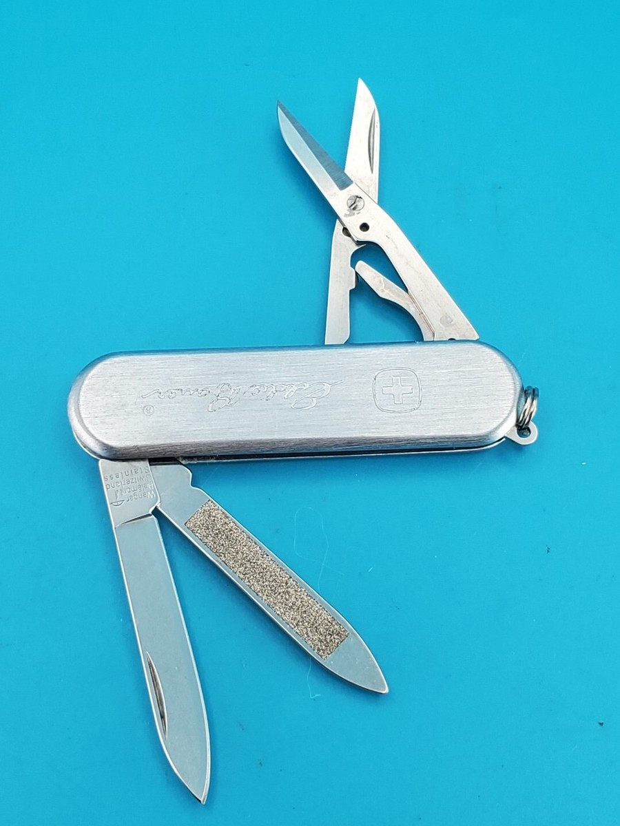 Wenger Metal 51 Stainless Swiss Army Knife! EDDIE BAUER