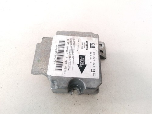 Opel Astra 2002  crash sensors module 09229302, 09229302BF  192359 #1105126-68
