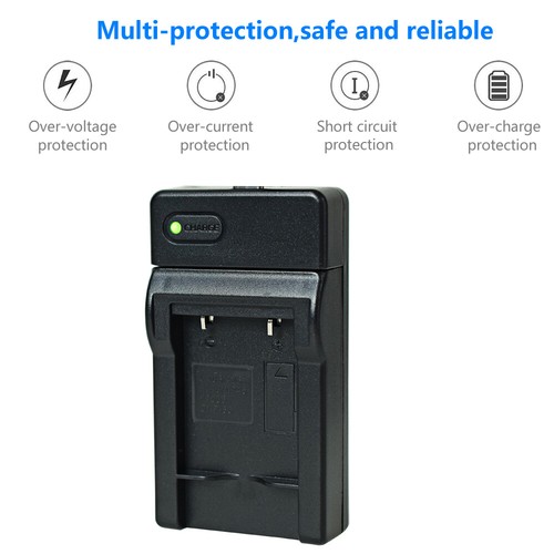 Battery or Charger for Nikon EN-EL10 Coolpix S203 Coolpix S60 S210 S220 S3000 - Picture 24 of 48