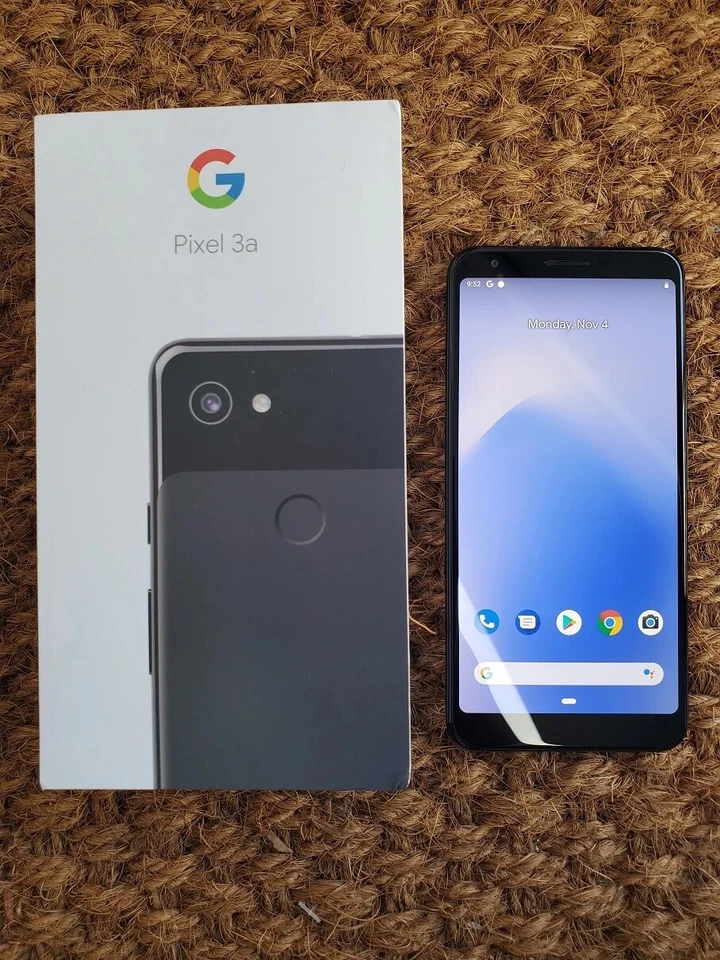 Google Pixel 3a XL 64GB + 4GB 12 МП 4G разблокированный оригинальный смартфон новый запечатанный - Изображение 3 из 4