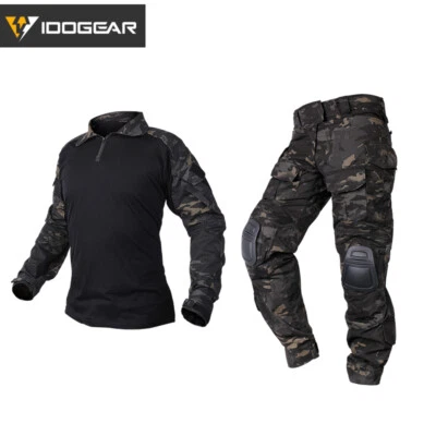 IDOGEAR G3 Combat Uniform Tactical Clothing Shirt&Pants Airsoft Hunting Military
