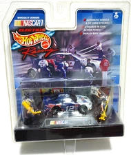 NASCAR 12 Penske Mobil 1 Ford Taurus Mattel TYCO 440 X2 SlotCar N Pit Crew 36946