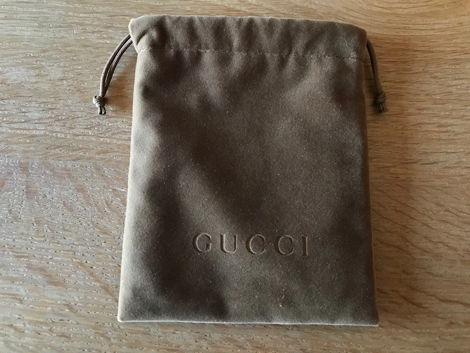 Bolsita GUCCI Pouch   Cuir Synthétique Marron   Accessoires De Collection