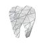 thumbnail 8  - Dental Care Tooth Shaped Acrylic Mirrored Wall Stickers Dentist Clinic 3D ART