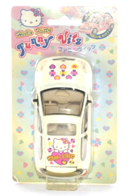 Rare Vintage Hello Kitty Toyoda Vitz Diecast Pullback Car Unused