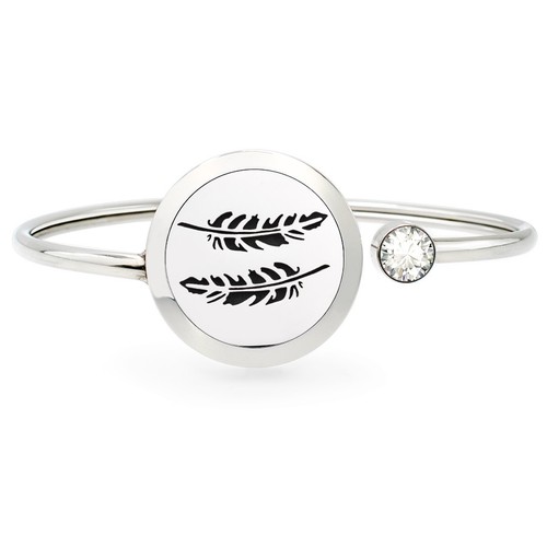 25mm  Rotatable Perfume Bangle Bracelet  Diffuser Essential Aromatherapy Locket - Picture 140 of 209