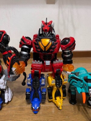 Robot Power Rangers Gekiranger Jungle Fury DX Gekitohja Megazord - Bandai Japon - Occasion Bon état
