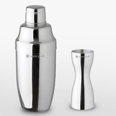 Snow Peak Cocktail Shaker Set PG-015 From Japan Point Gifts Not for Sale