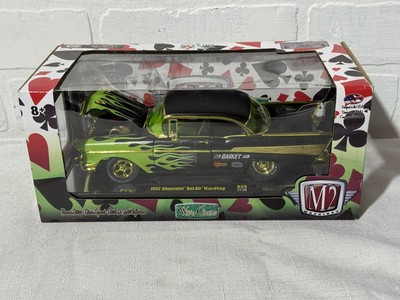 1:24 CHASE M2 Machines 1957 Chevrolet Bel Air Wild Cards #40300 1 of 500