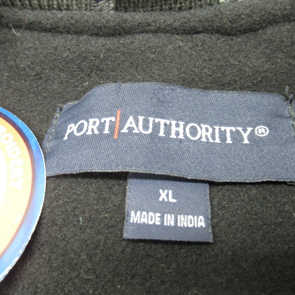 Cornwell Letterman Jacket Mens XL Black Snap Front Wool Leather Varsity NEW - Image 3 of 4