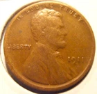 1911 D Lincoln Cent, First Year Denver Mint,  FINE  (11DSA3)
