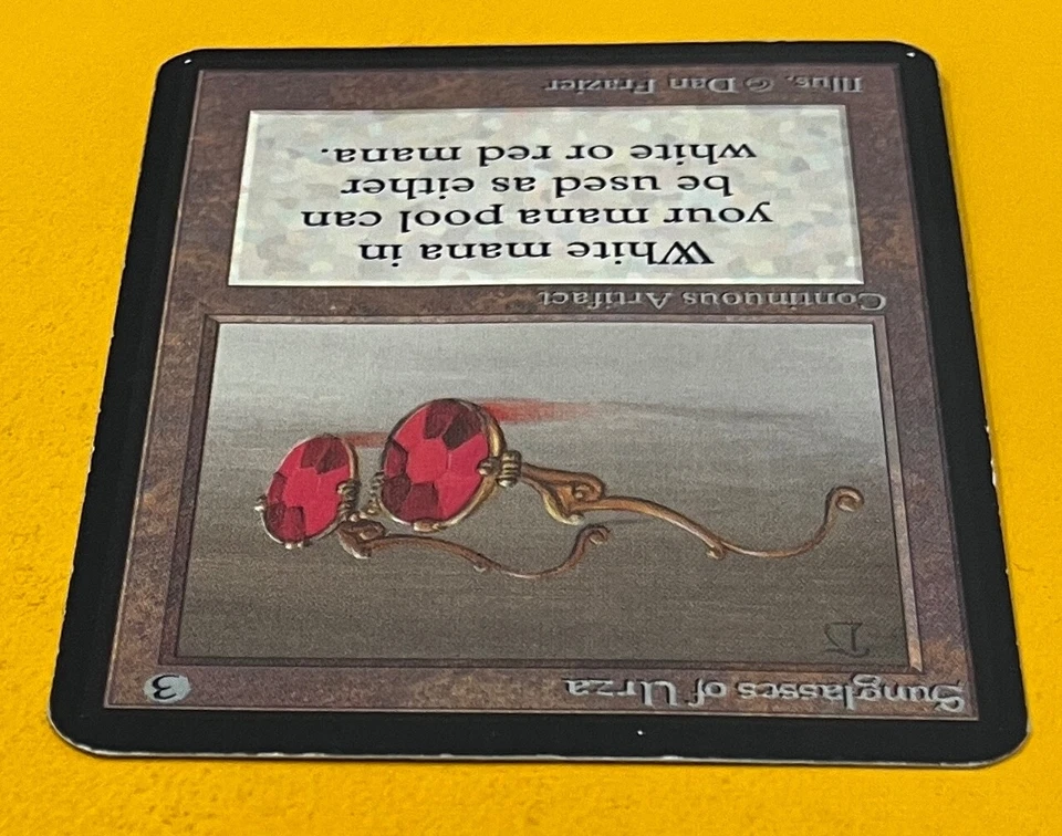 MTG SUNGLASSES OF URZA Alpha (OldManMTG 008-195) - Image 3 of 4