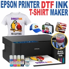 All-in-One DTF Ink & Powder T-Shirt Printer Epson | Starter Kit