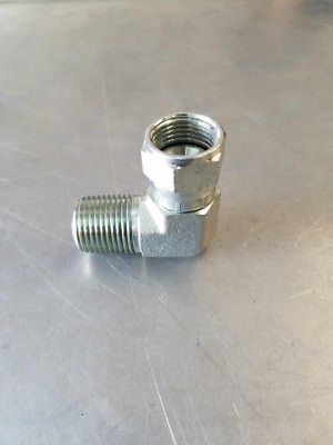 6501-08-08  1/2'' MALE PIPE x 1/2'' FEMALE JIC  90 DEGREE SWIVEL FITTING