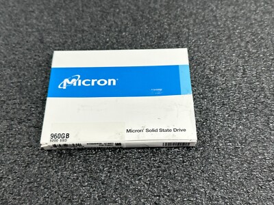 NEW SEALED Micron 5200 960GB SATA 6Gbps 2.5'' SSD MTFDDAK960TDD FREE SHIPPING  