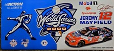 Jeremy Mayfield 2000 Action 1/24 12 MOBIL 1 NASCAR MLB World Series Game's