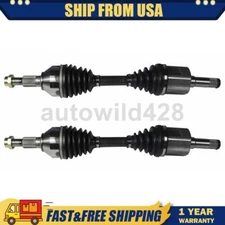 2 Front CV Axle Assembly Fits 2008-2010 Chevrolet Cobalt 2008-2010 Chevrolet HHR