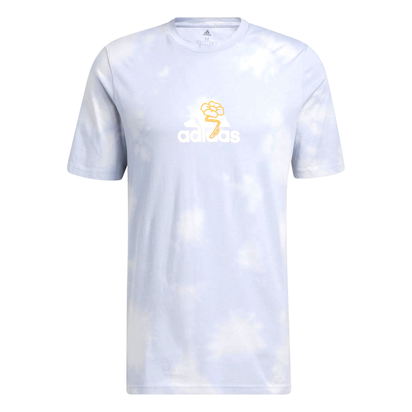 Мужская футболка Adidas Summer Madness TSL с графическим принтом, серебристый ореол