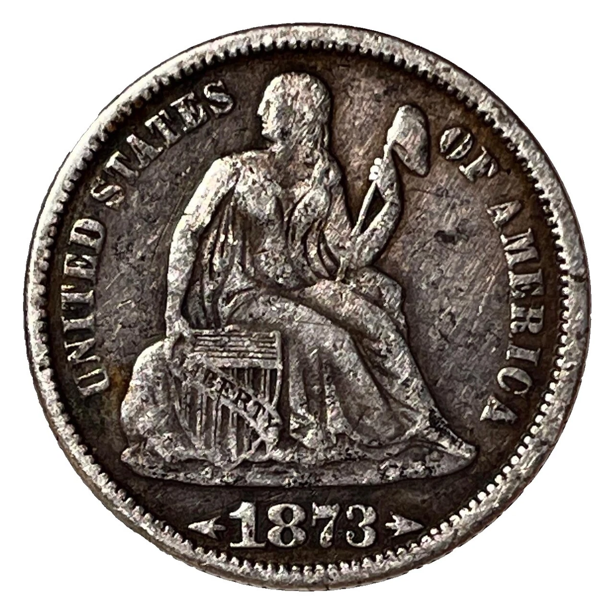 1873 Year Seated Liberty Dimes (1837-1891) for sale | eBay