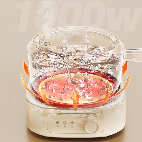 Bear 2.5L Split Type Electric Hot Pot Home Kitchen Multifunc Electric Steamer - Picture 10 of 11