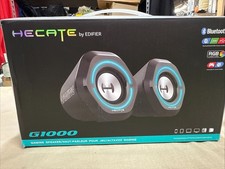 Edifier G1000 2.0 Bluetooth Gaming Speakers RGB Lighting 2-Piece Hecate - BLACK