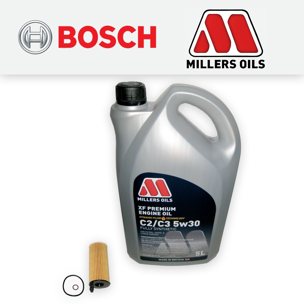 SERVICE KIT for BMW 3 SERIES F30 F31 F34 325D B47 OIL FILTER +5w30 OIL 2015-2019