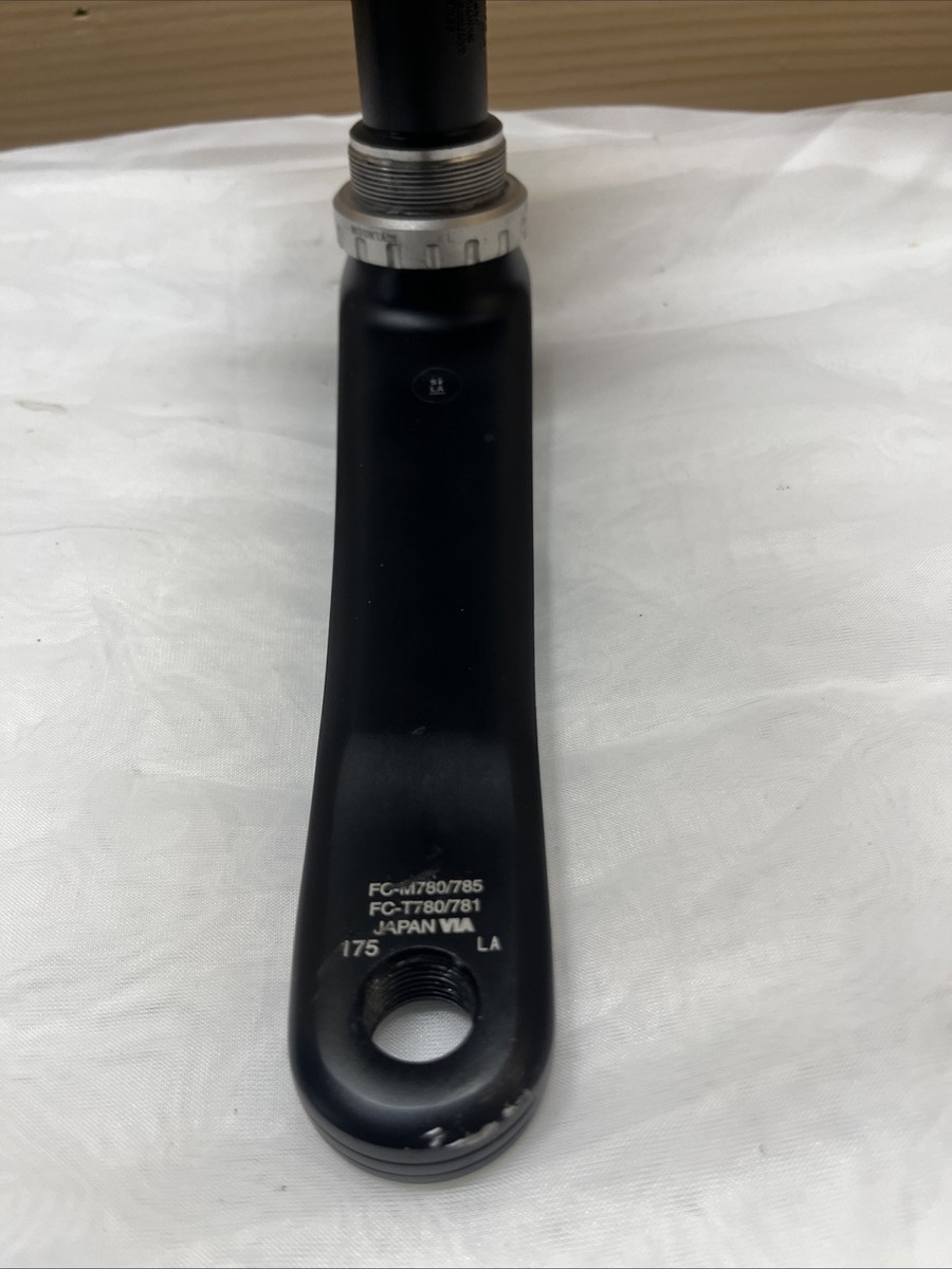 Shimano Deore XT FC-M780/785 175mm Crankset With Hollowtech II