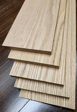 1/2" x 4"+ x 24" Red Oak Cabinet Grade Craft Wood / Thinwood Lumber