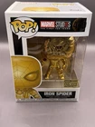 Funko Pop! Marvel Studios Iron Spider #440 Gold Chrome Vinyl Figure