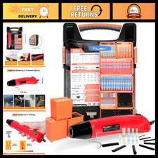 Mini Heat Shrink Gun Kit - 820PCS Solder Seal Wire Connectors  Tubing, Waterpro