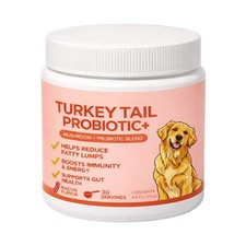Turkey Tail Mushroom Powder With 1000mg Probiotics And Organic Bacon Flavor