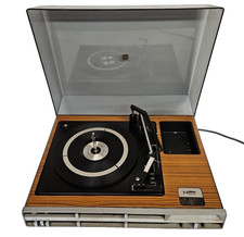 Ultra Stereo 2 6070 Record And Cassette Player Turntable BSR Vintage