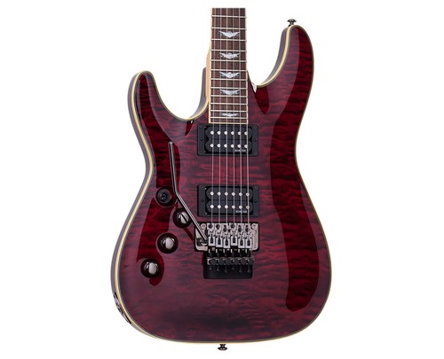 Schecter Omen Extreme-fr Electric Guitar Black Cherry Left Handed
