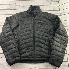 Patagonia Down Lightweight Puffy Full Zip Jacket Women's Small Black
