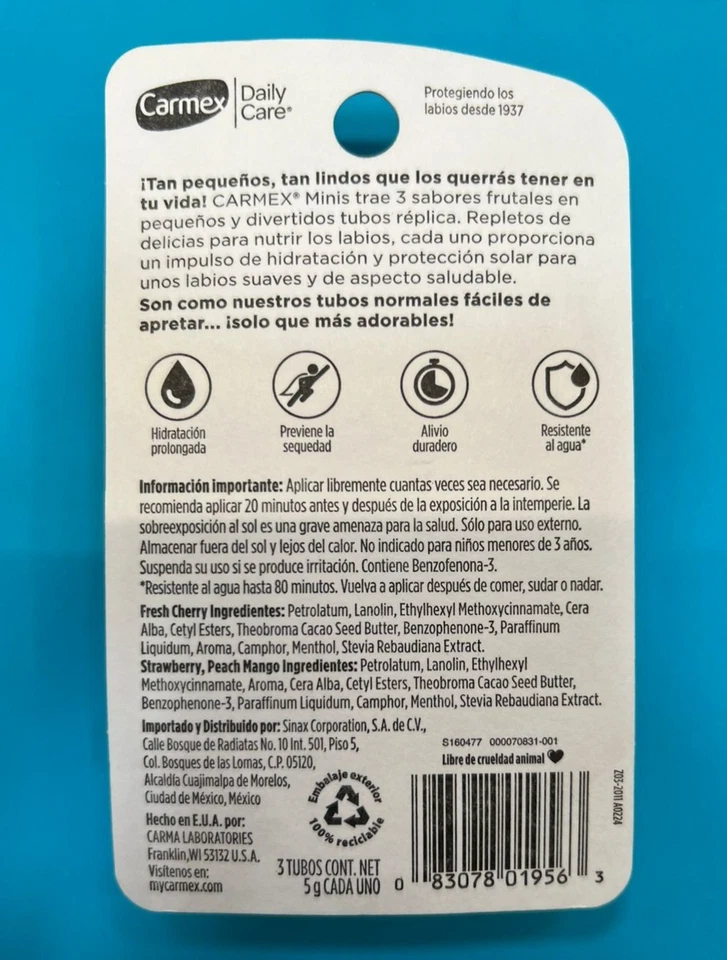 BALSAMO SUAVISA, HIDRATANTE Y PROTECTOR DE LABIOS SECOS - Image 4 of 4