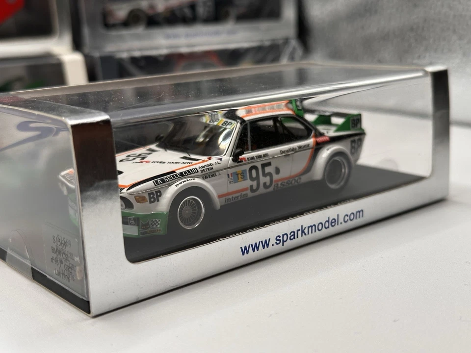 Spark 1/43 BMW CSL S1569 - LM 1976 #95 - RARE - Immagine 3 di 4