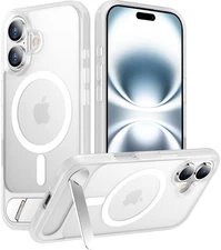 Temdan Magnetic Compatible with iPhone 16 Plus Case, Built-in Invisible Kicks...