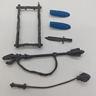 Vtg TMNT Foot Soldier Staff Weapon Accessory Lot Teenage Mutant Ninja Turtles