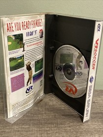 VR Soccer (Sega Saturn) Cib w/ Manual And Case. Tested Working.
