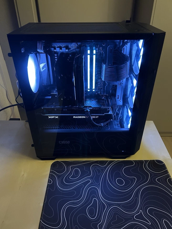 Gaming PC 6650xt | Ryzen 5 5600x | 1TB SSD | 32gb RAM Nur Abholung! - Bild 3 von 4