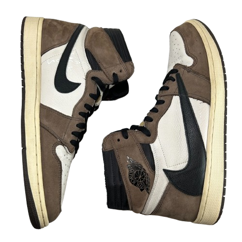 Travis Scott x Air Jordan 1 Retro High OG Mocha - Size 14