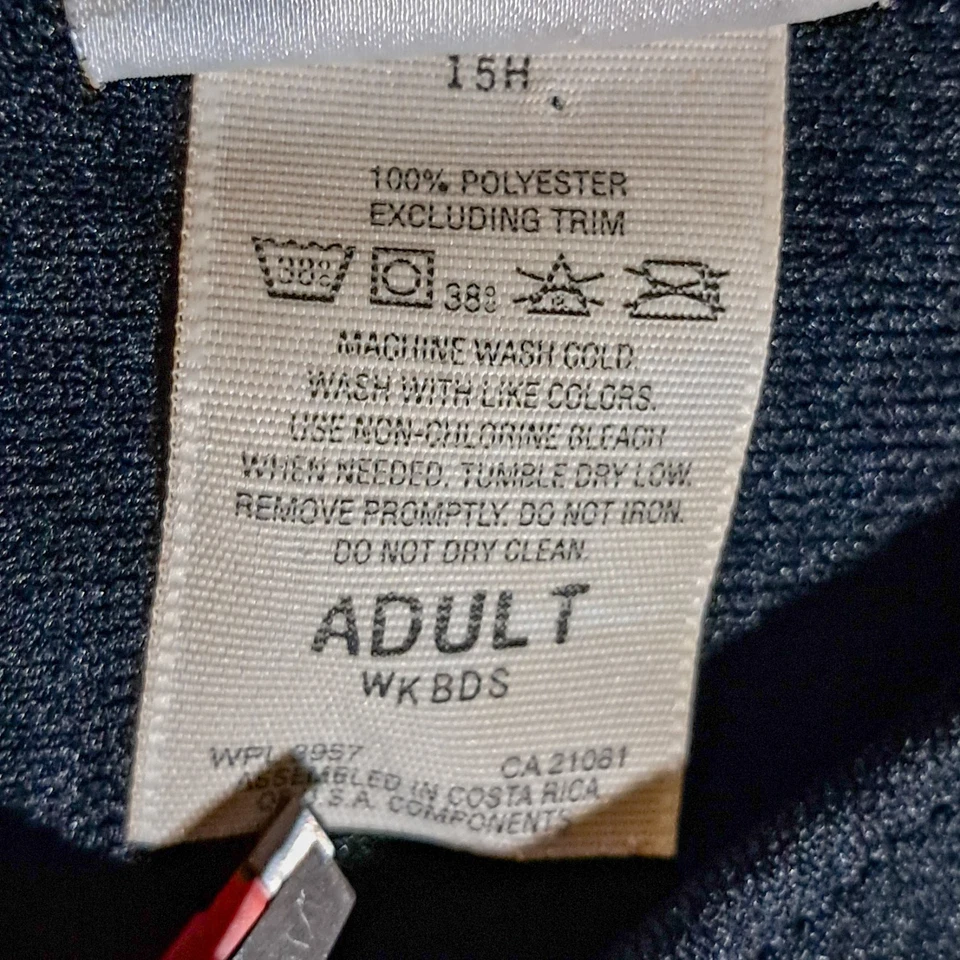 Camiseta de fútbol vintage Rawlings Cougars #5 NCAA negra naranja para hombre XL Foto 4 de 4