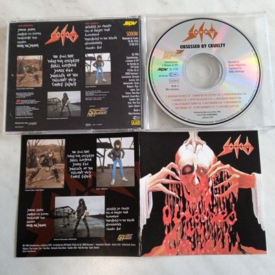 Sodom   Obsessed By Cruelty CD  Thrash, Black Metal