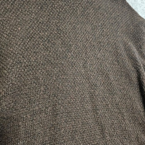 Pendleton Jacket XL Brown Washable Shetland Wool Full Zip Sweater Pockets Mens - Picture 6 of 12