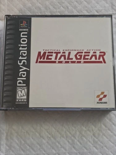 Metal Gear Solid Sony PlayStation 1 PS1 Complete Tested CIB